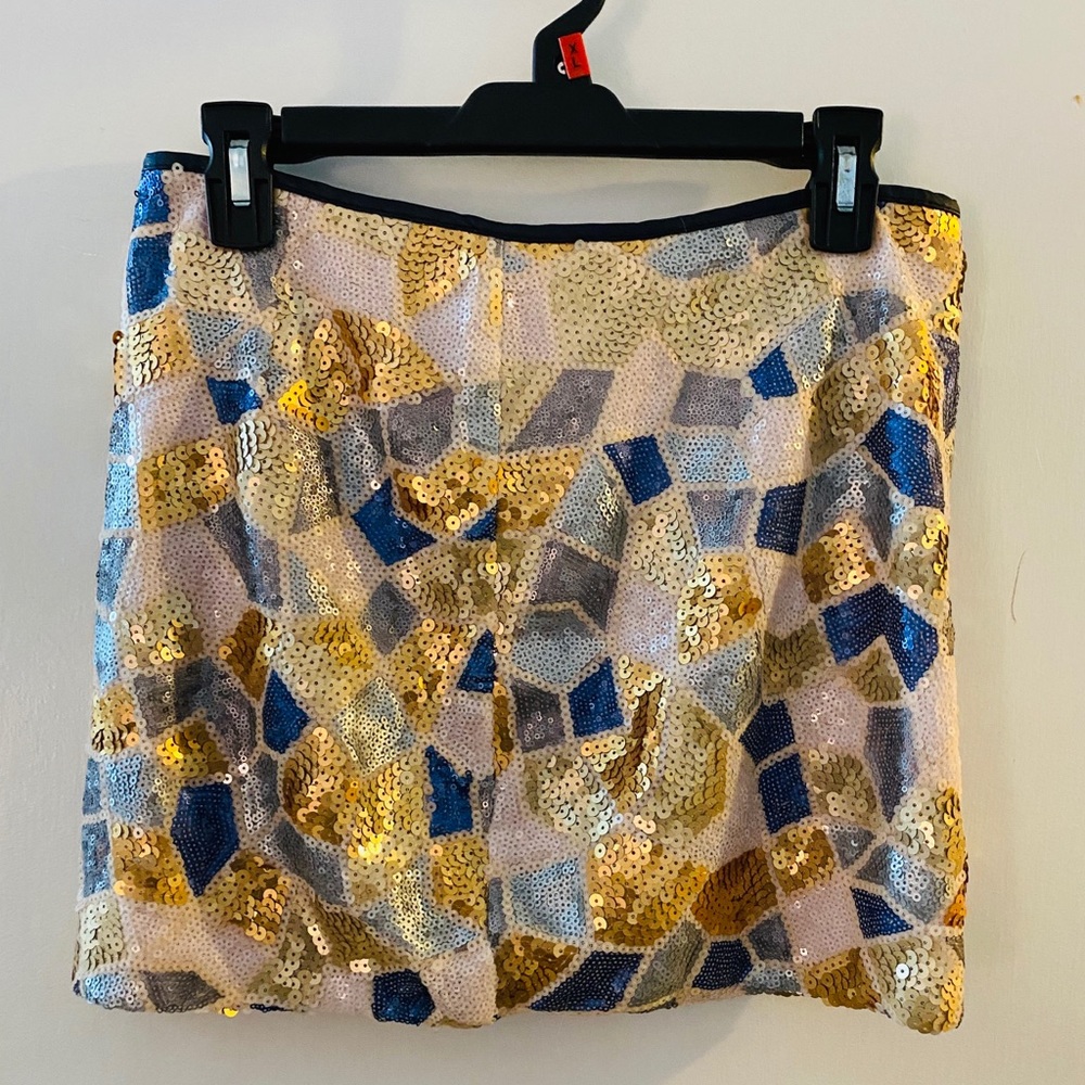 LUSH- Sequin Mini Skirt